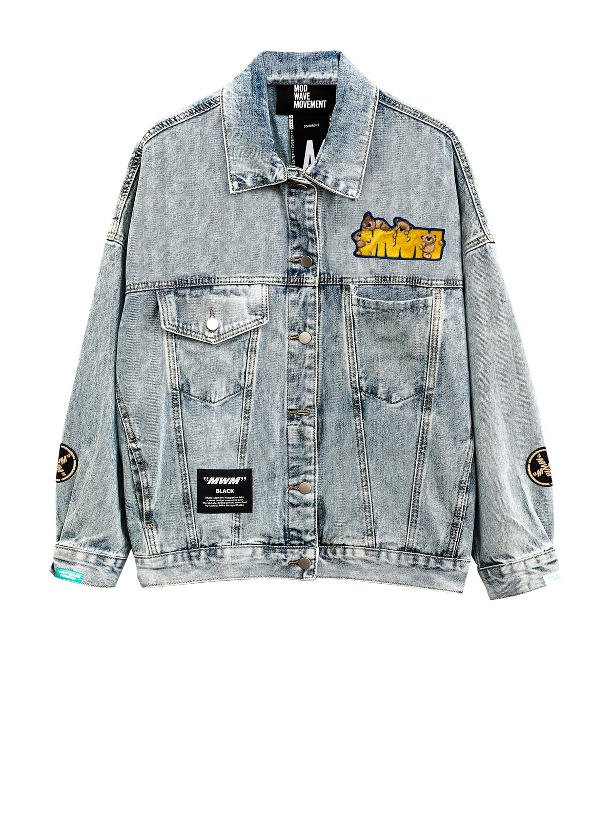 TEDDY DENIM JACKET