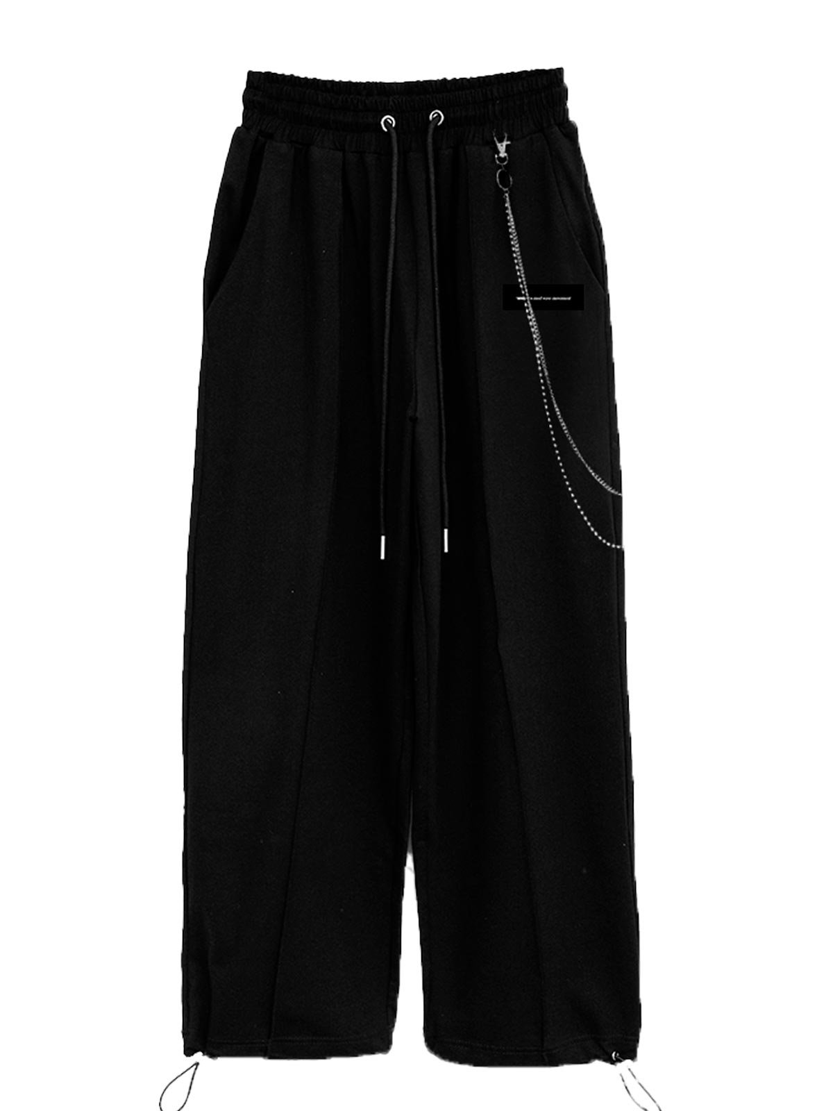 TROUSERS WITH CHAIN