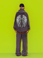 SUDADERA ALAS CON CAPUCHA