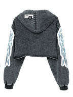CROPPED WING SWEATSHIRT