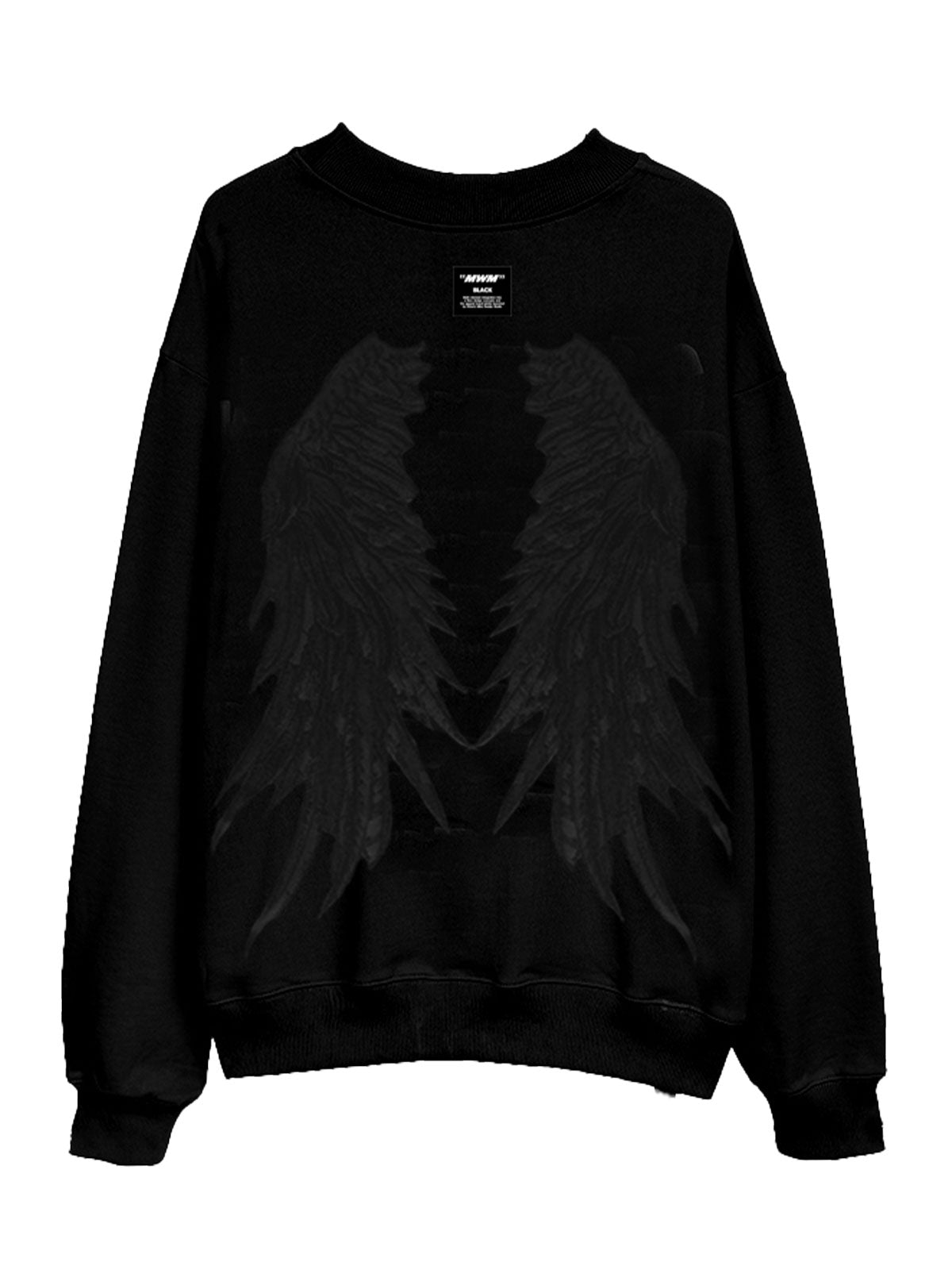 SUDADERA ALAS BORDADAS