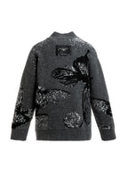 MWM KNITTED CARDIGAN WITH ZIPPER
