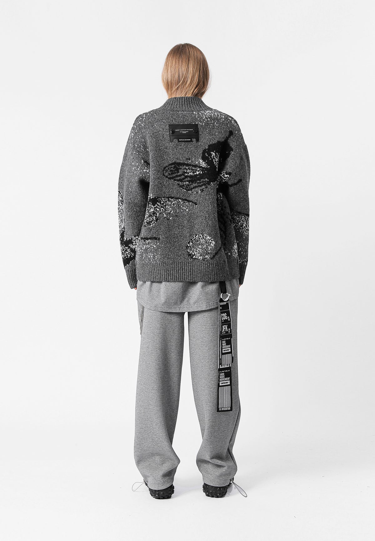 MWM KNITTED CARDIGAN WITH ZIPPER