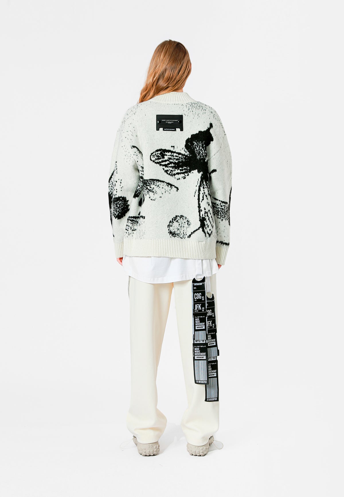 MWM KNITTED CARDIGAN WITH ZIPPER