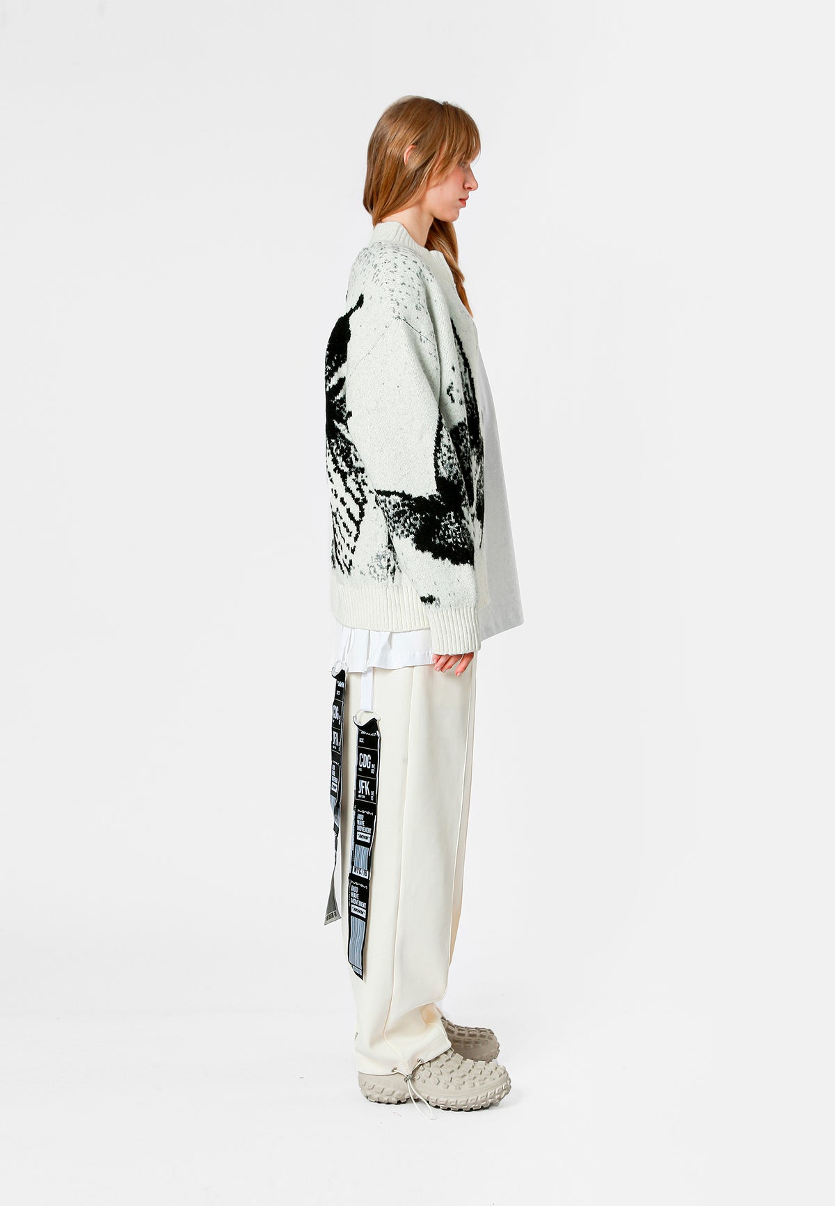 MWM KNITTED CARDIGAN WITH ZIPPER