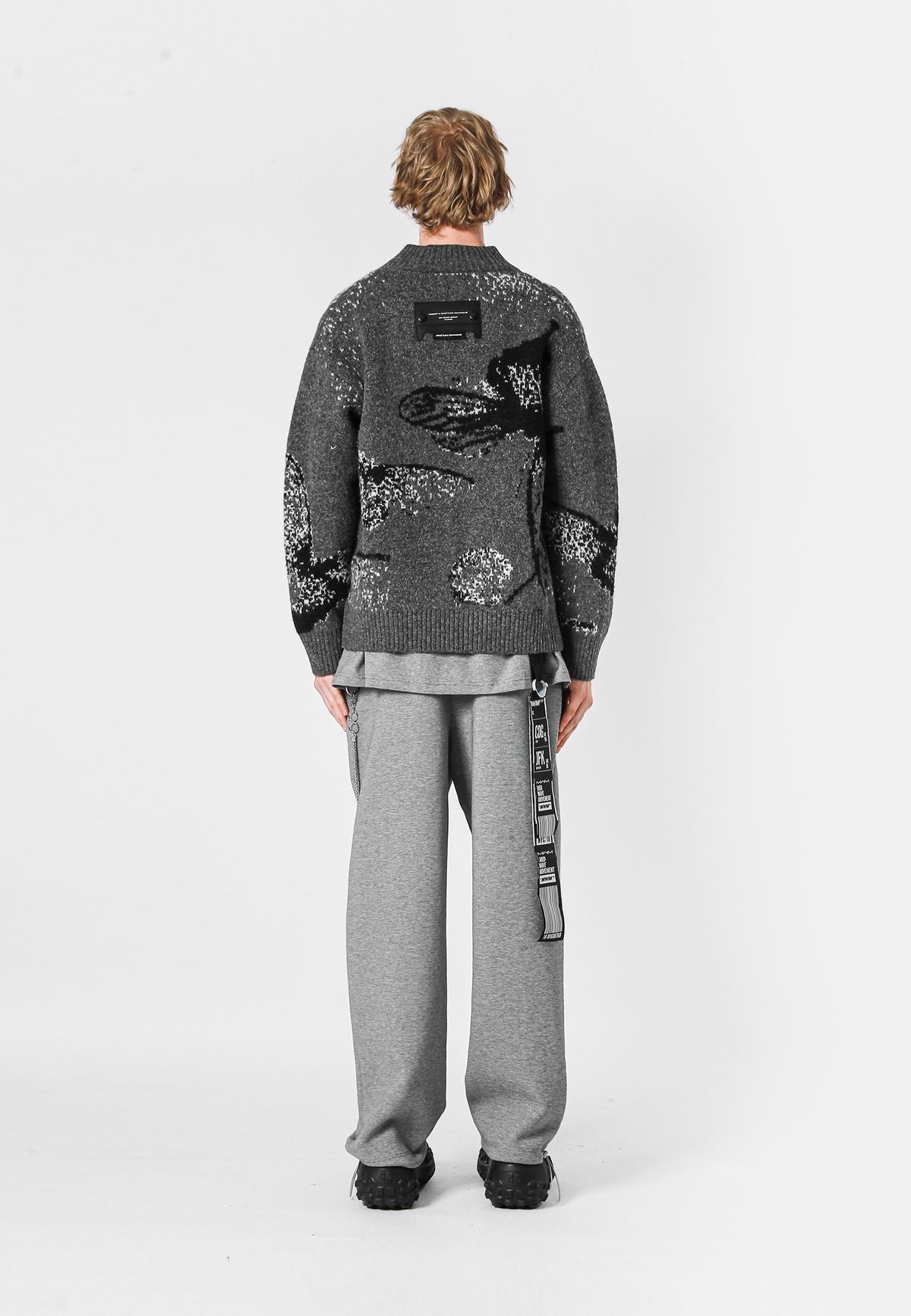 MWM KNITTED CARDIGAN WITH ZIPPER