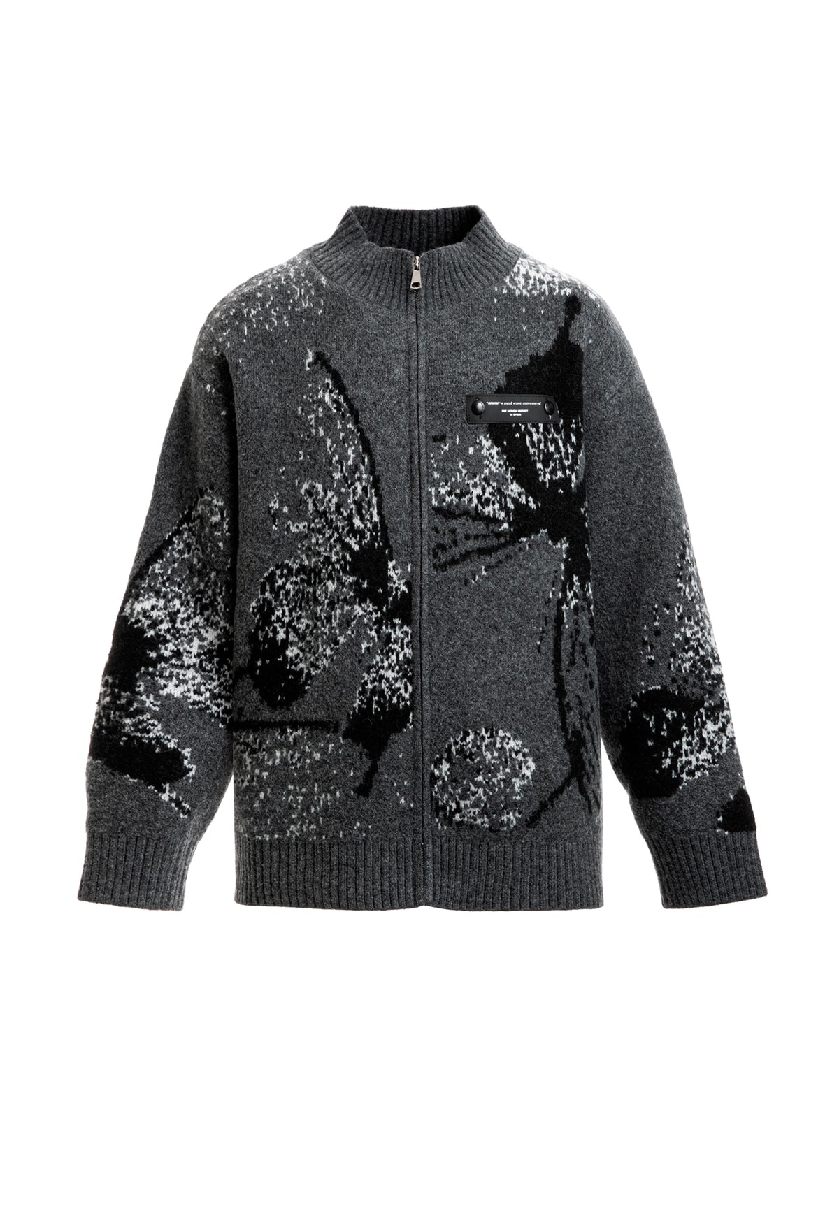 MWM KNITTED CARDIGAN WITH ZIPPER