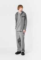 SUDADERA DE PUNTO CON CAPUCHA MWM