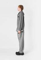 SUDADERA DE PUNTO CON CAPUCHA MWM