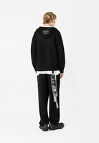 SUDADERA DE PUNTO CON CAPUCHA MWM