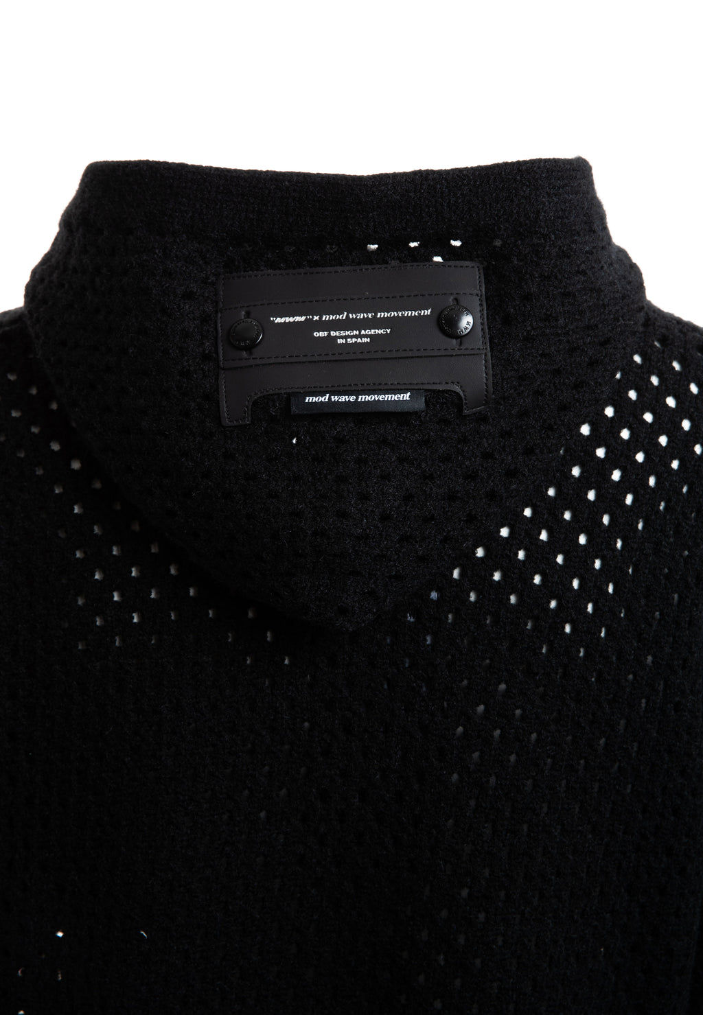 SUDADERA DE PUNTO CON CAPUCHA MWM