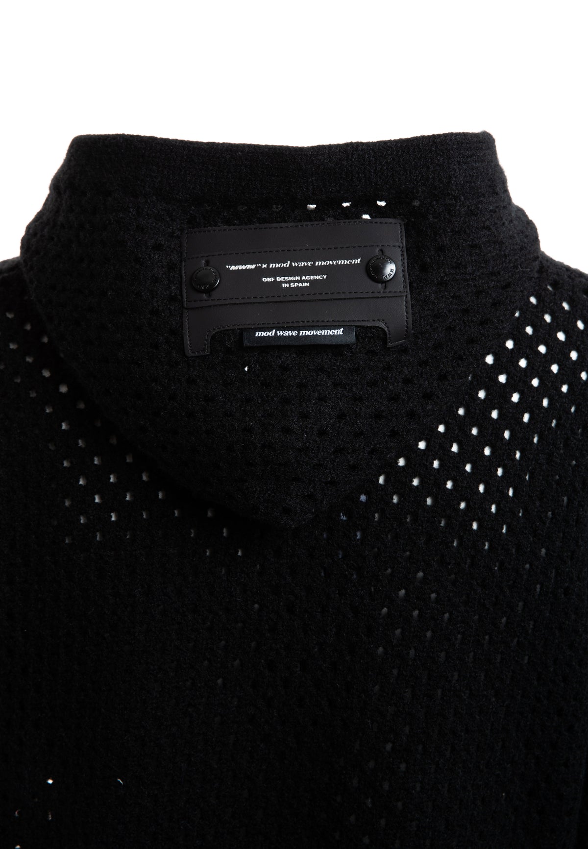 SUDADERA DE PUNTO CON CAPUCHA MWM