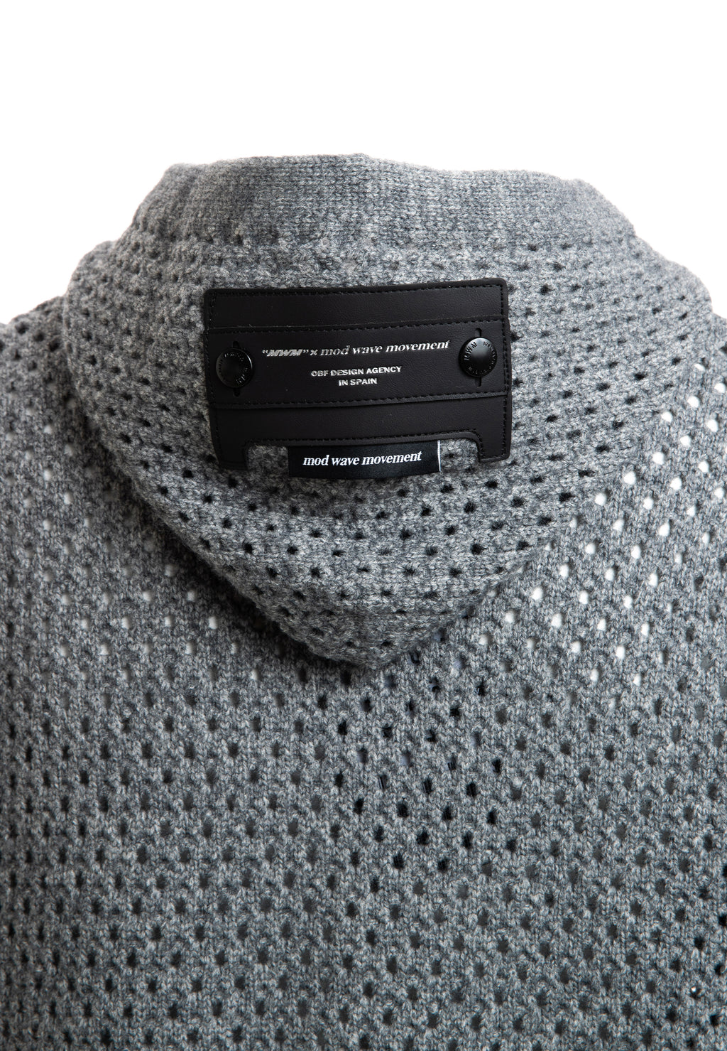 SUDADERA DE PUNTO CON CAPUCHA MWM