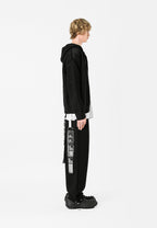 SUDADERA DE PUNTO CON CAPUCHA MWM