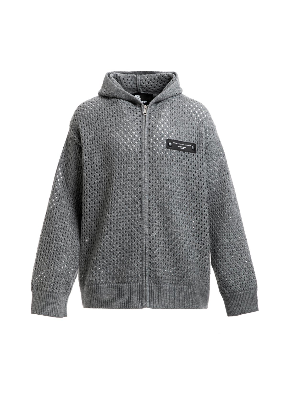 SUDADERA DE PUNTO CON CAPUCHA MWM