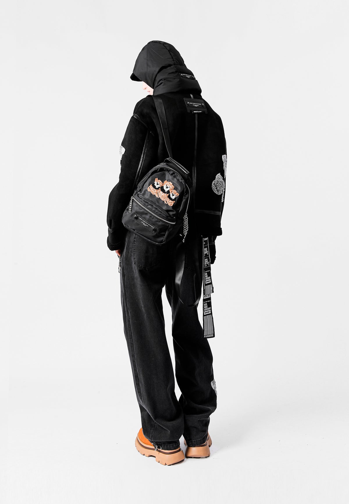 MWM HOODED SCARF