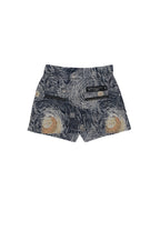 SHORTS VAQUEROS MWM CON DETALLE DE PIEL