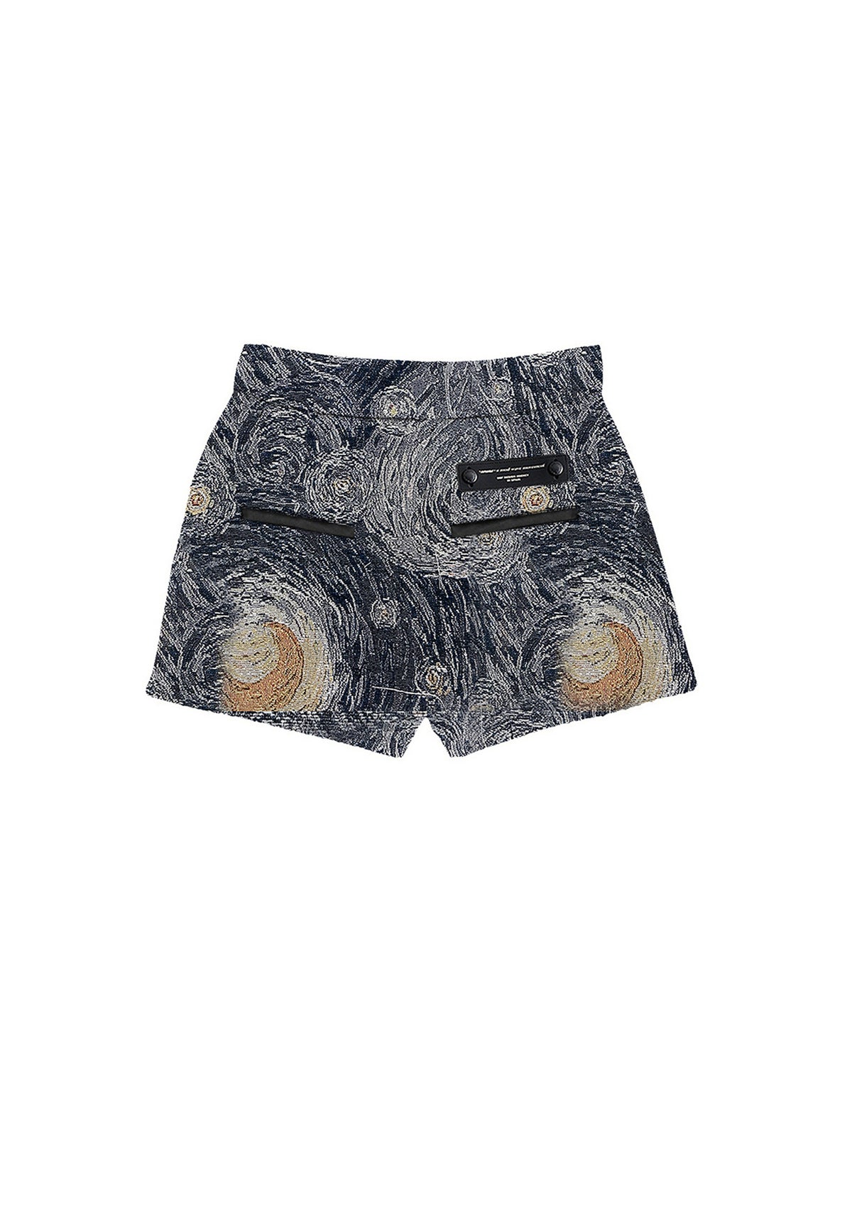 SHORTS VAQUEROS MWM CON DETALLE DE PIEL
