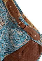 SHORTS VAQUEROS MWM CON DETALLE DE PIEL