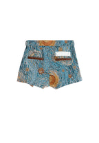 SHORTS VAQUEROS MWM CON DETALLE DE PIEL