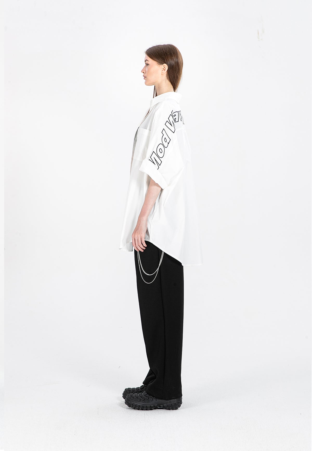 PANTALÓN DE PUNTO MWM CON CADENA