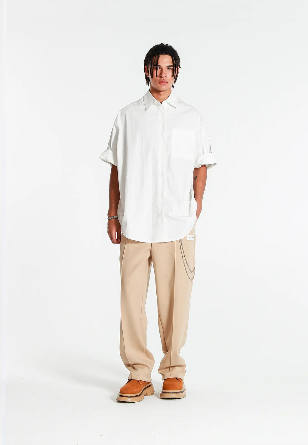 PANTALÓN DE PUNTO MWM CON CADENA