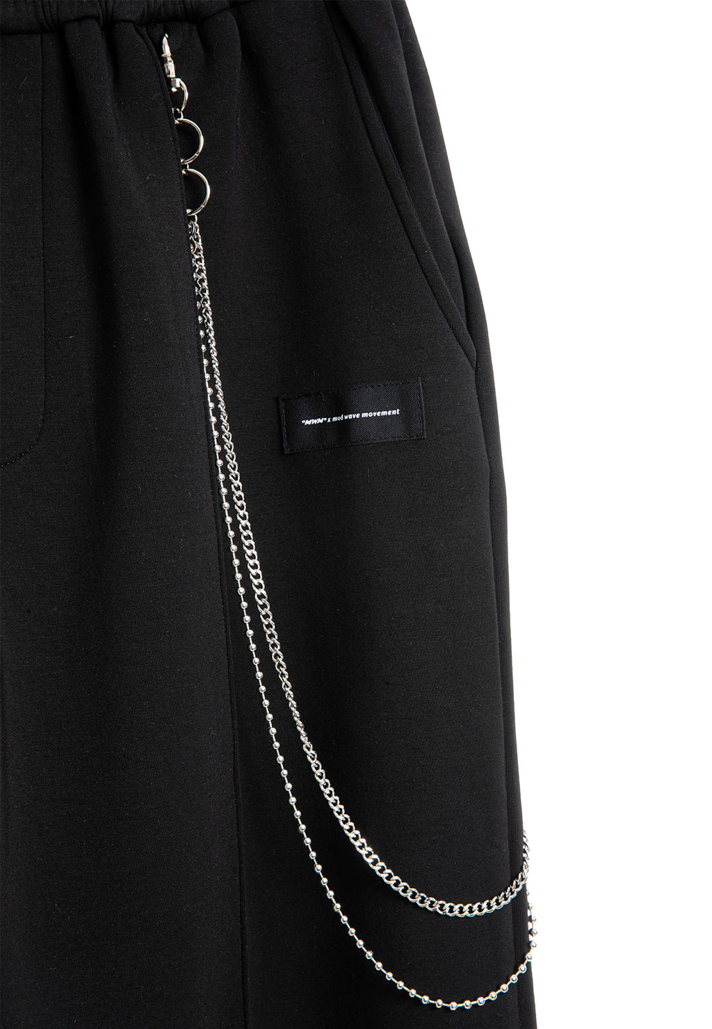 PANTALÓN DE PUNTO MWM CON CADENA