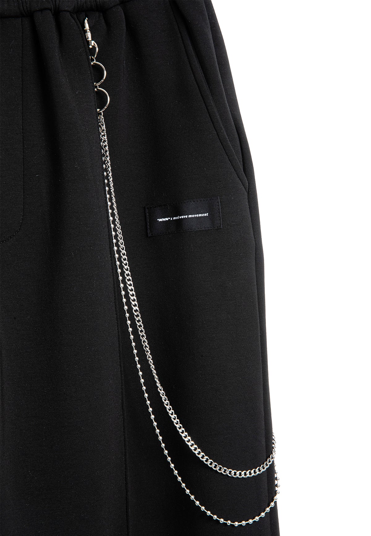 PANTALÓN DE PUNTO MWM CON CADENA