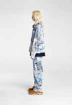 MWM DISTRESSED DENIM JEANS