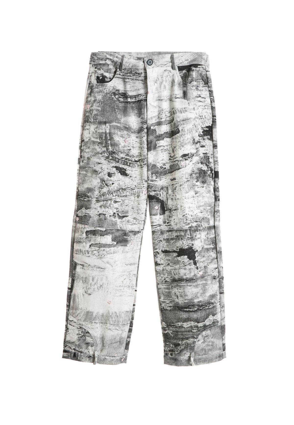 MWM DISTRESSED DENIM JEANS