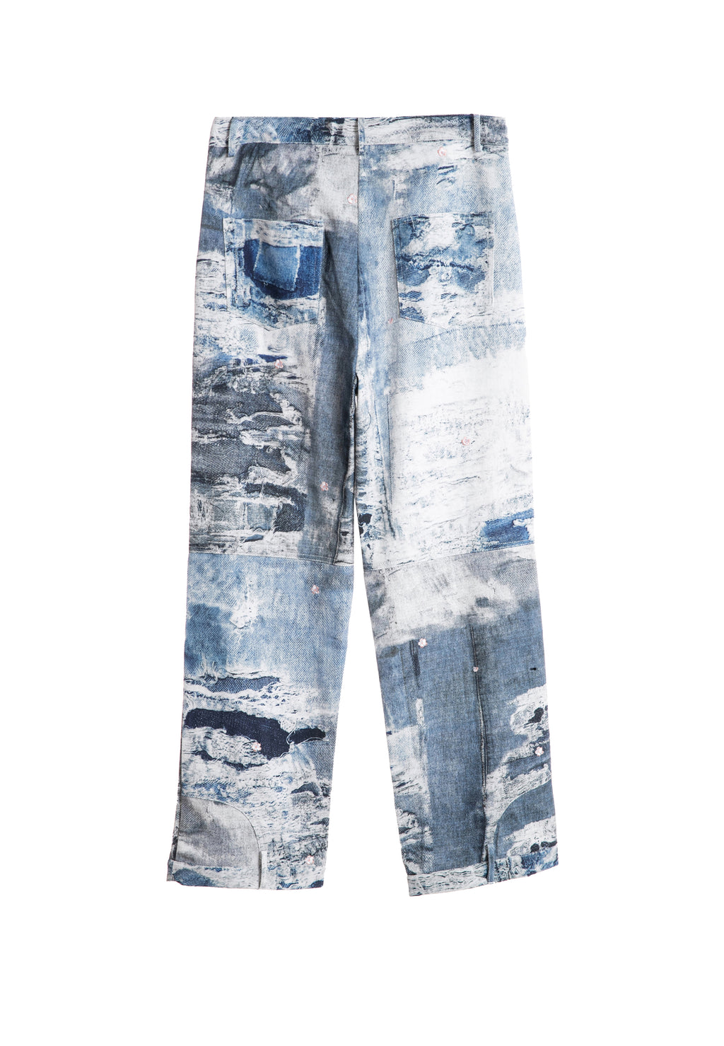 MWM DISTRESSED DENIM JEANS