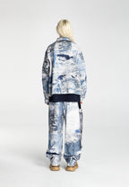 MWM DISTRESSED DENIM JEANS