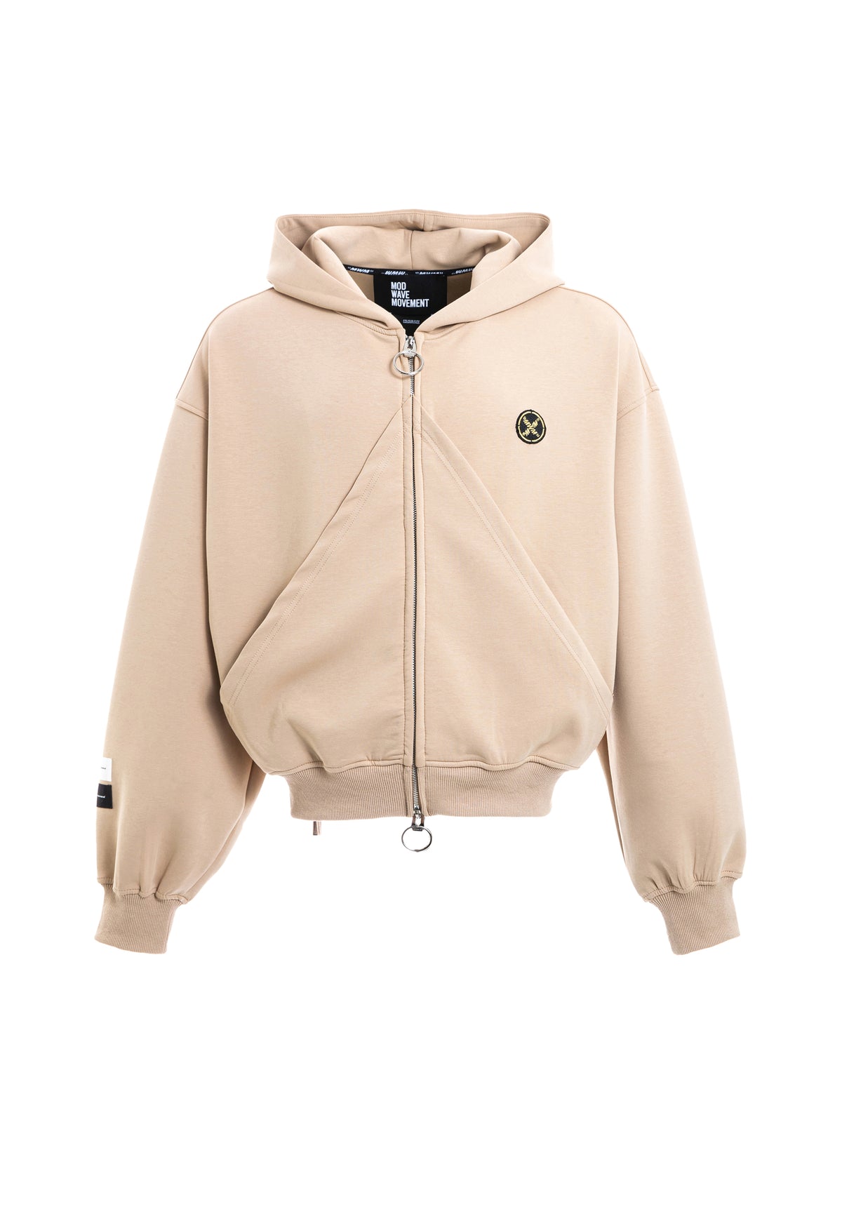 Sudadera oversize con bolsillos triangulares | MWM