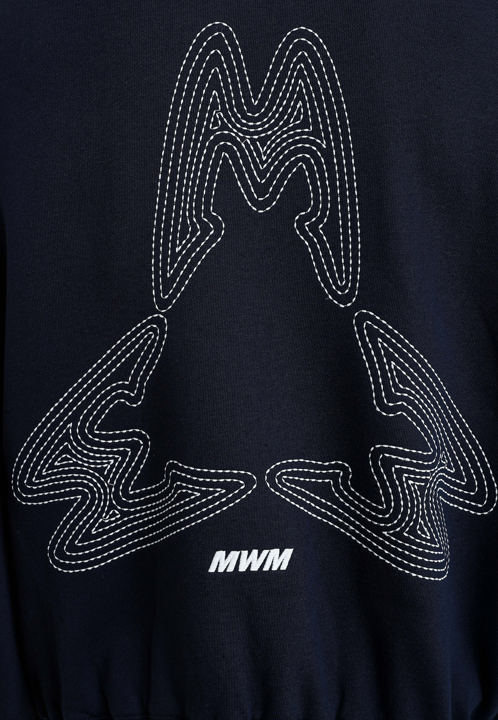 SUDADERA CON CAPUCHA LOGO MWM