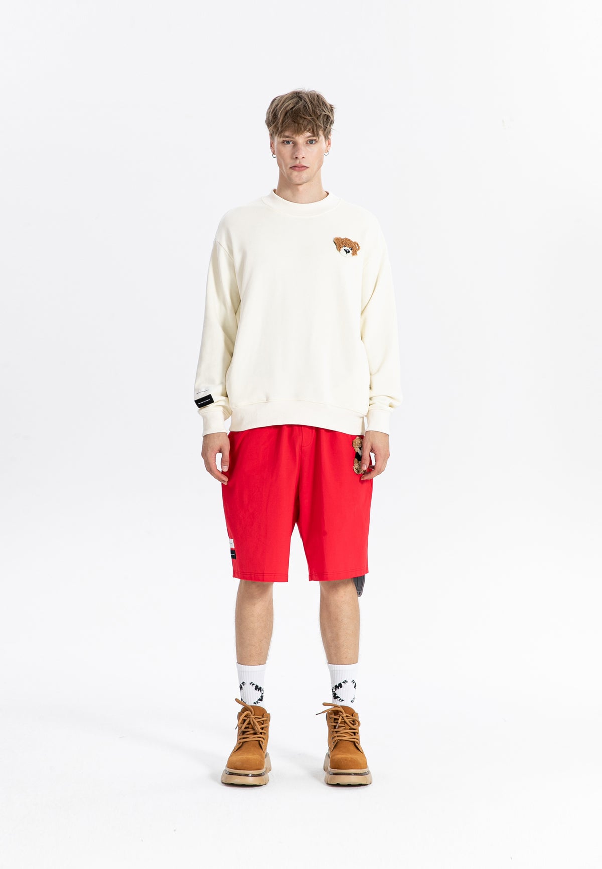 Sudadera con parche de oso Teddy | MWM