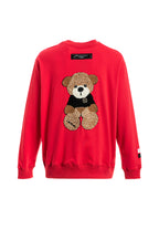 Sudadera con parche de Oso Teddy | MWM