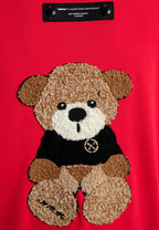 Sudadera con parche de Oso Teddy | MWM