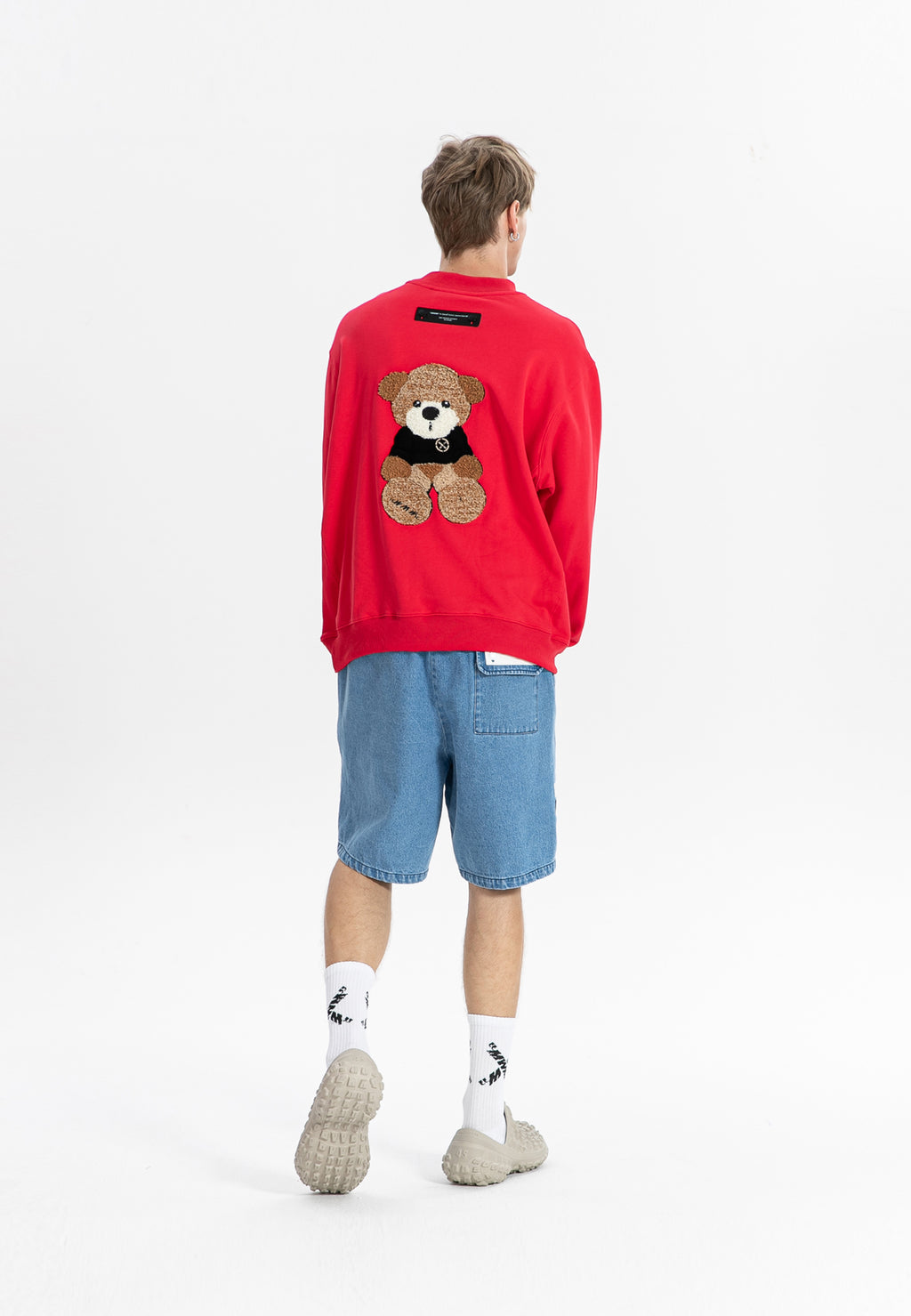 Sudadera con parche de Oso Teddy | MWM