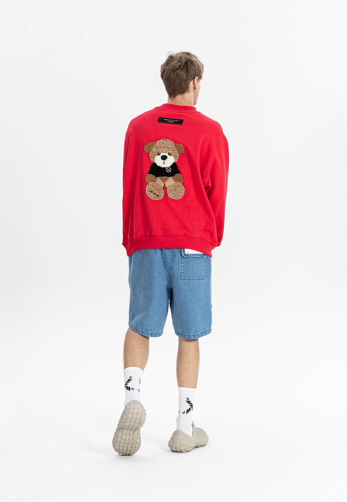 Sudadera con parche de Oso Teddy | MWM