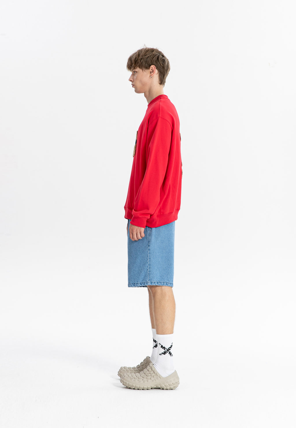 Sudadera con parche de Oso Teddy | MWM