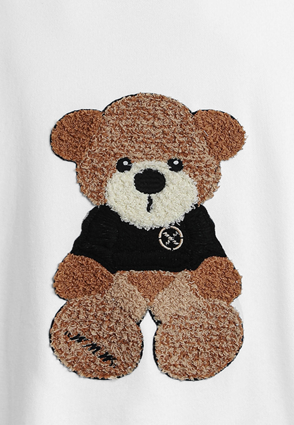 Sudadera con parche de Oso Teddy | MWM