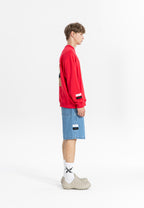 Sudadera con parche de Oso Teddy | MWM