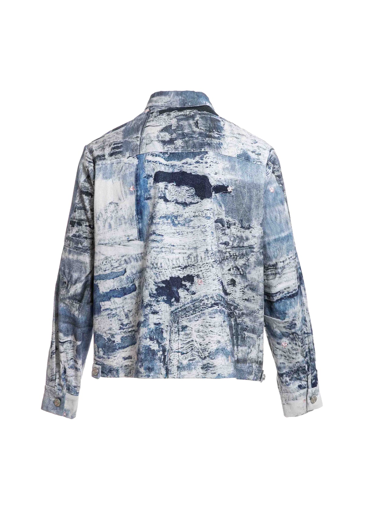 Chaqueta vaquera con efecto desgastado | MWM