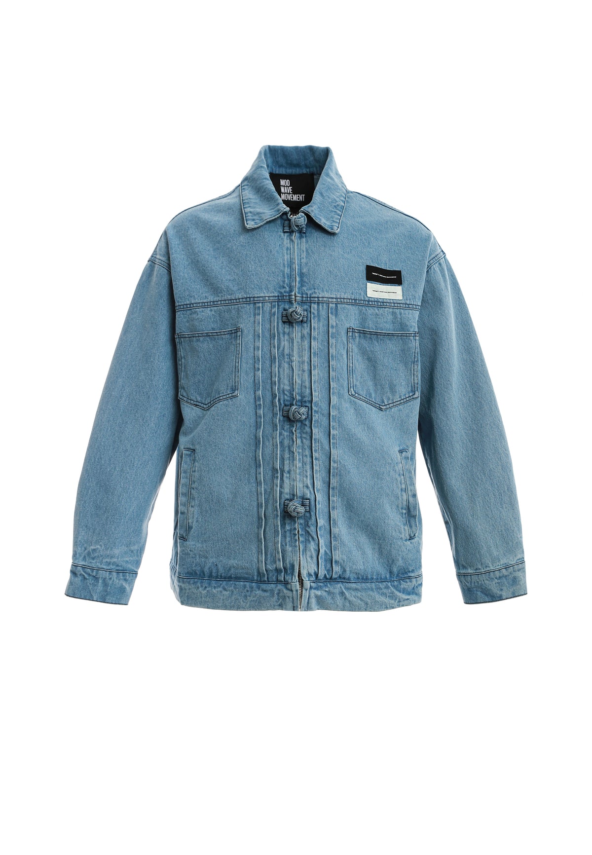 Chaqueta vaquera con parches de Oso Teddy | MWM