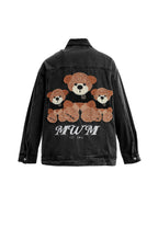 Chaqueta vaquera con parches de Oso Teddy | MWM