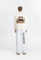 Chaqueta vaquera con parches de Oso Teddy | MWM