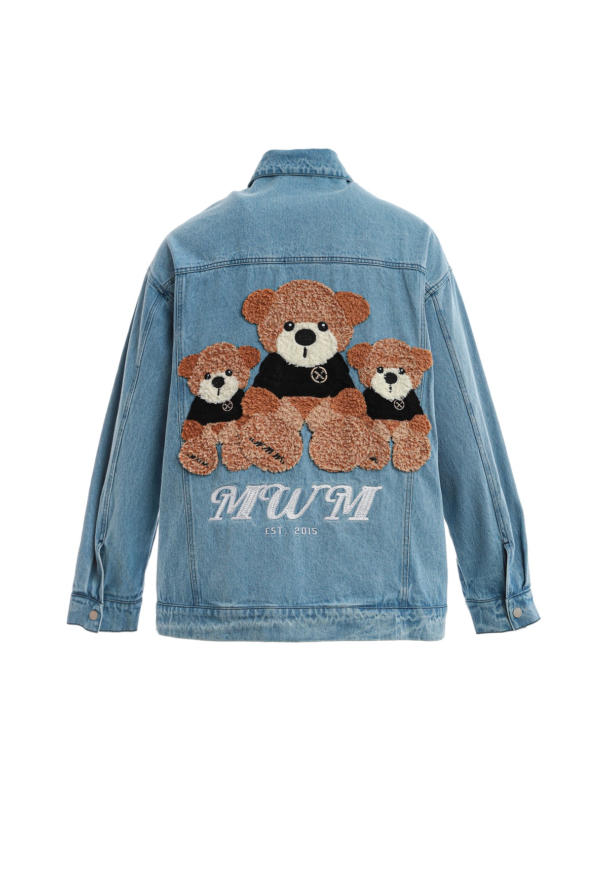 Chaqueta vaquera con parches de Oso Teddy | MWM