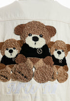 Chaqueta vaquera con parches de Oso Teddy | MWM