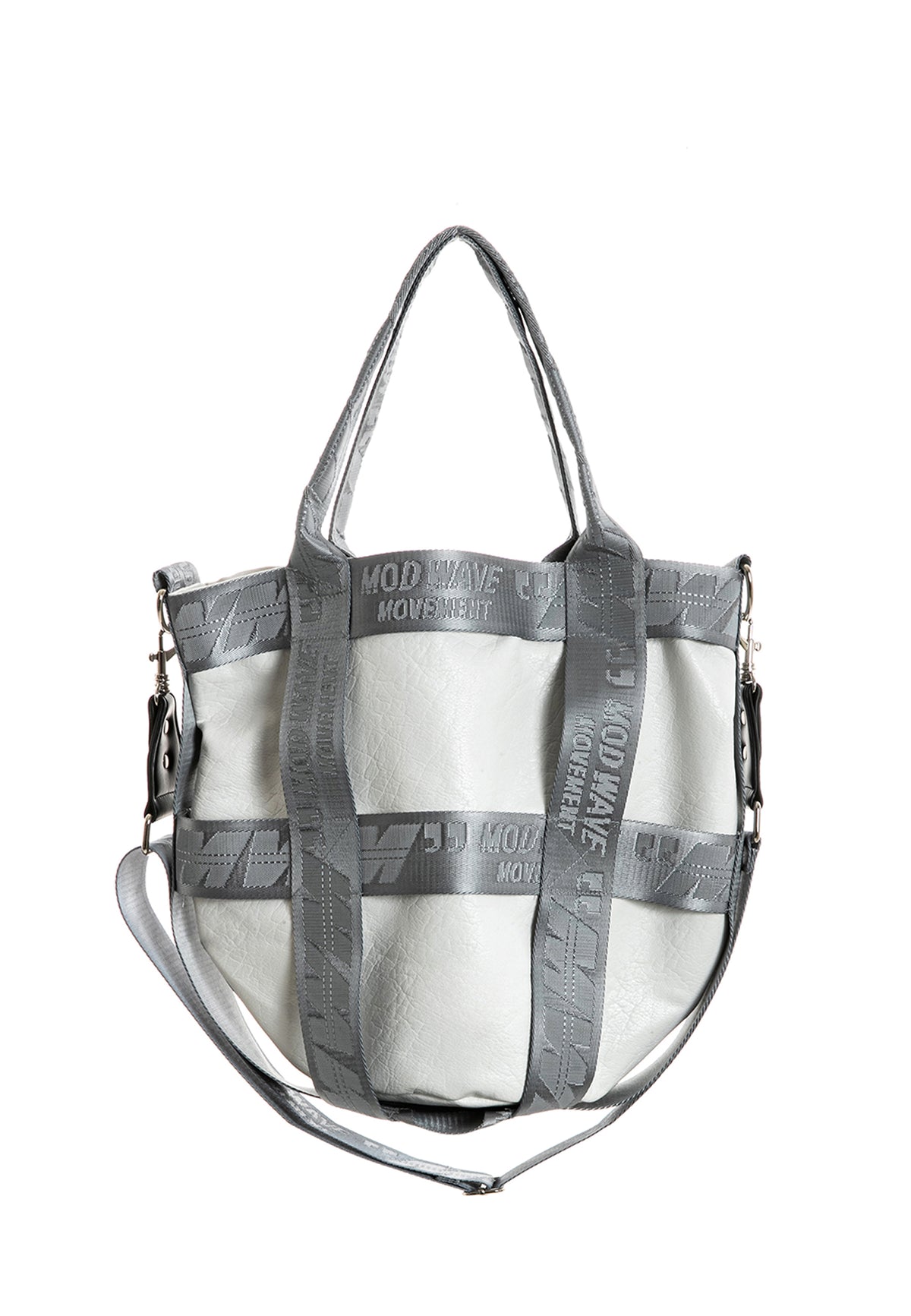 Bolso tote con efecto piel | MWM