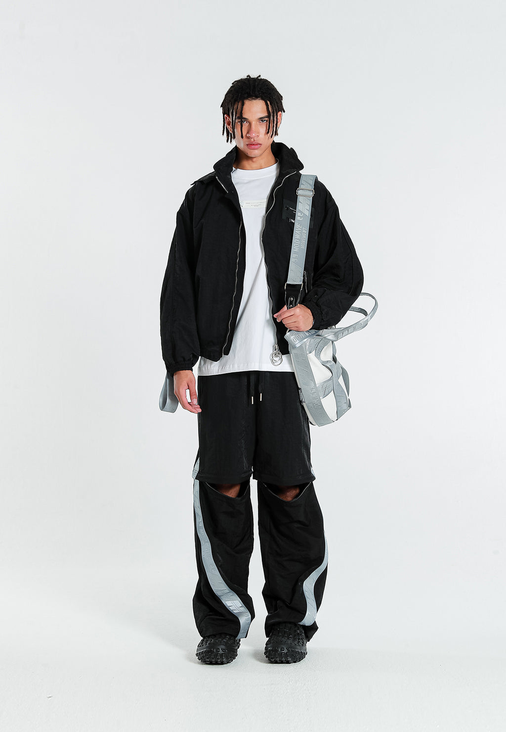 Bolso tote con efecto piel | MWM